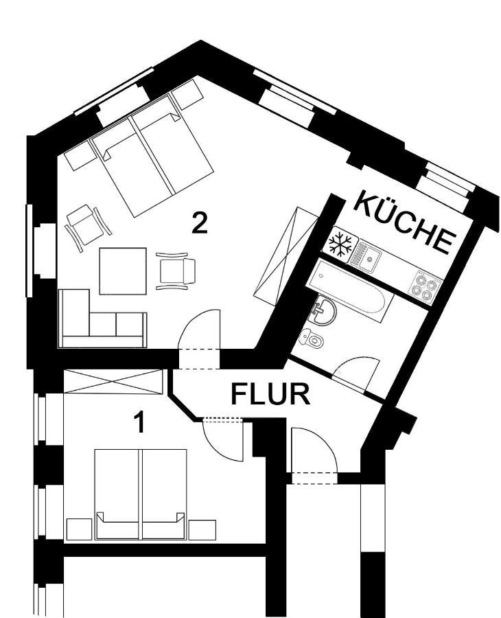 Apartment Eva شيمنيتز المظهر الخارجي الصورة